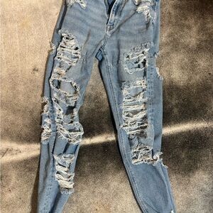 American Eagle Outfitters Light Blue Denim